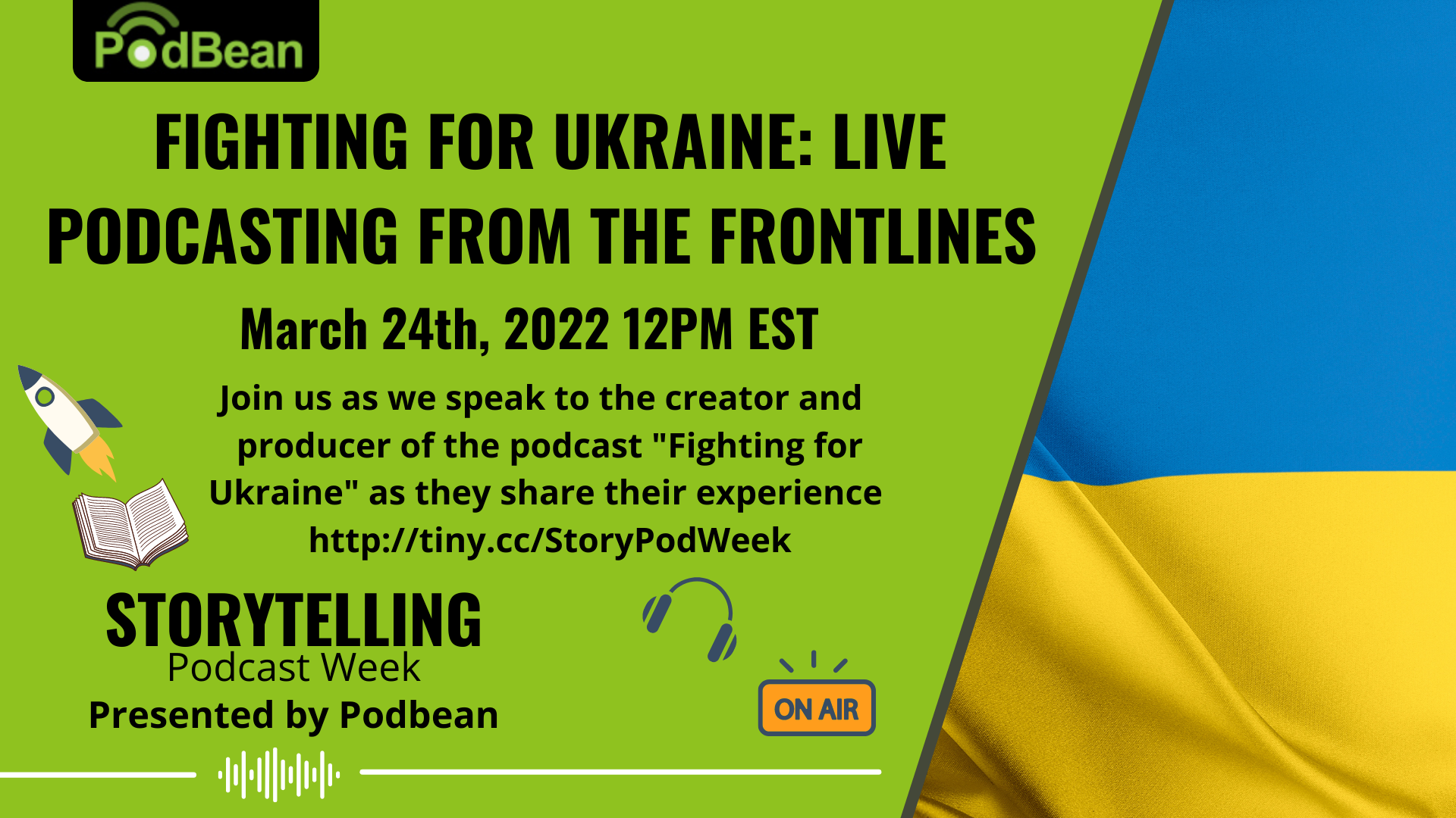 Fighting for Ukraine podcast event